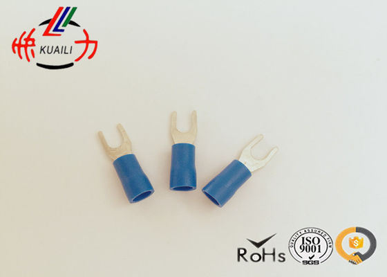 El cable auto azul de la serie del SV aisló los terminales de alambre reviste con cobre con el material estañado